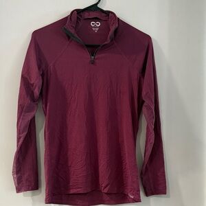 Women's Purple Stride Coolblast long sleeve tee.